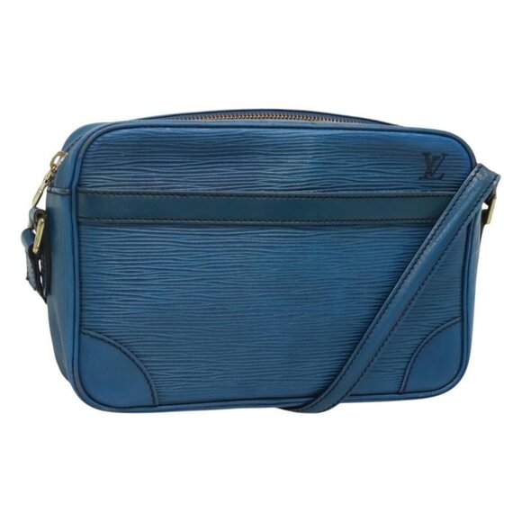 LOUIS VUITTON Epi Trocadero 23 Shoulder Bag Blue M52305 LV Auth ti3029 - Picture 1 of 16